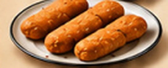 Crisp veggie fingers with a dip